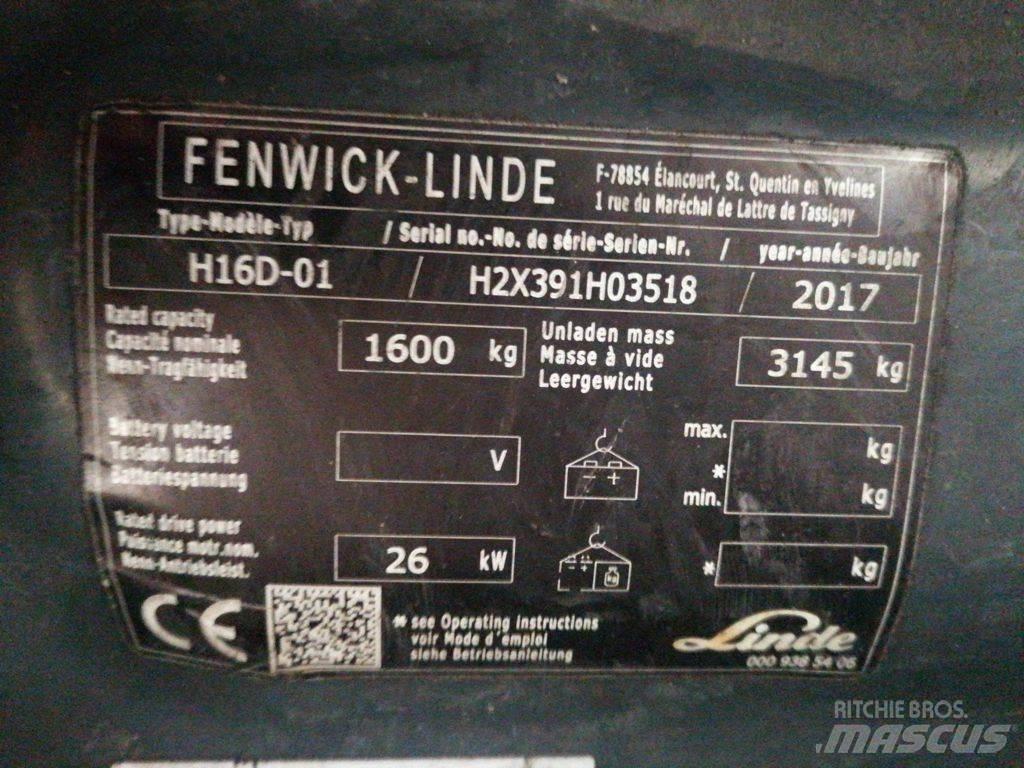 Linde H16D-01 Carrelli elevatori diesel