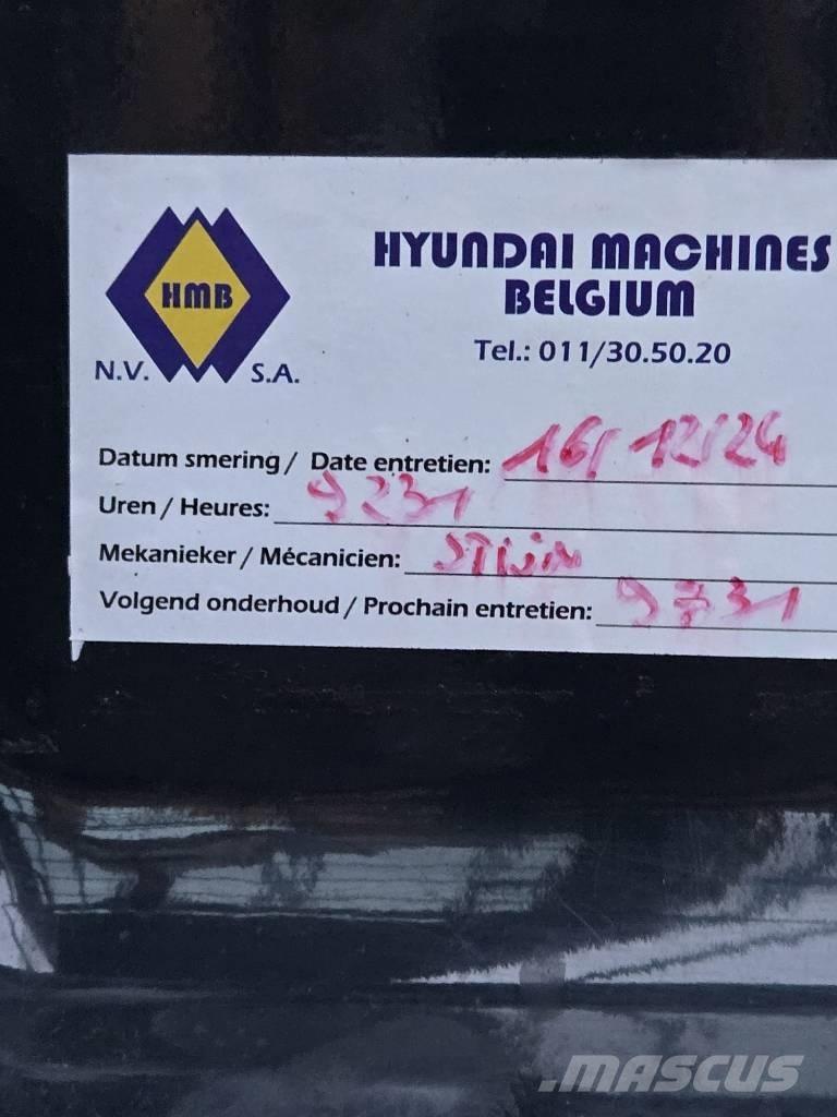 Hyundai R 180W-9A Escavatori gommati
