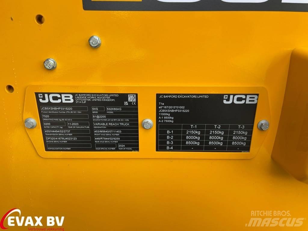 JCB 532-60 Sollevatori telescopici per agricoltura