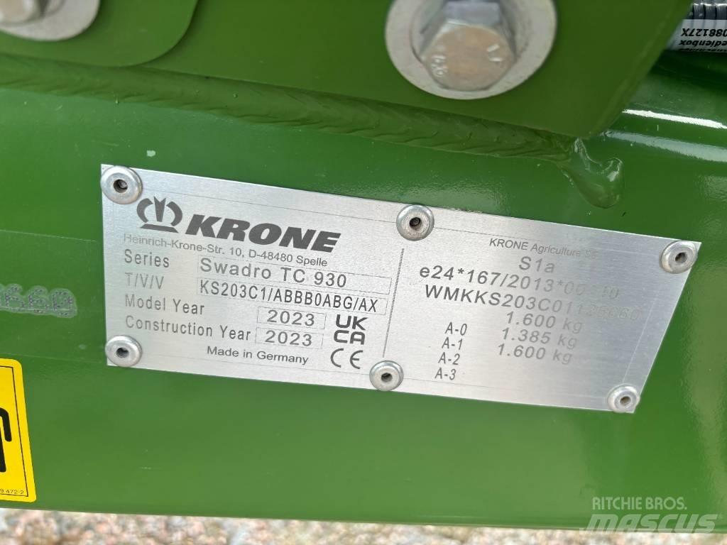 Krone Swadro TC 930 Falciandanatrici