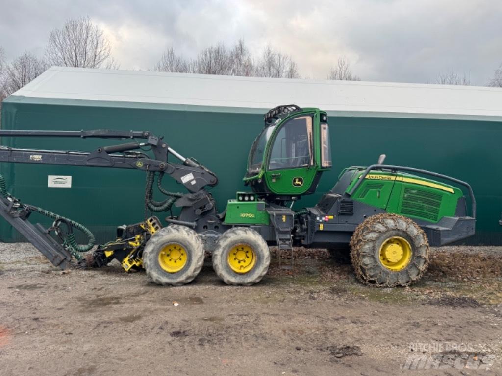 John Deere 1070G Abbattitrici, Disboscatrici