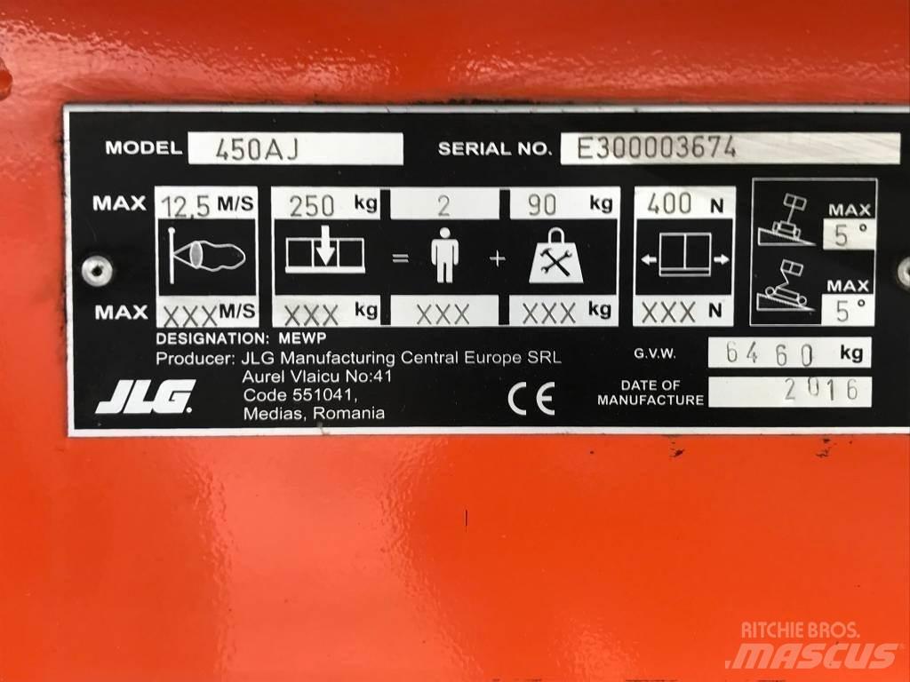 JLG 450 AJ Piattaforme a braccio articolato