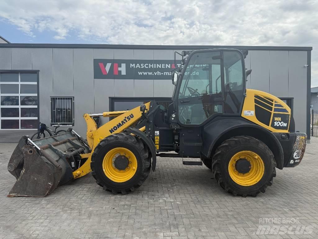 Komatsu WA 100 M-7 Pale gommate