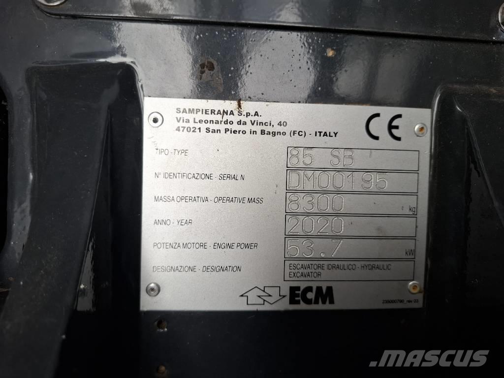 ECM 85 SB Escavatori medi 7t - 12t
