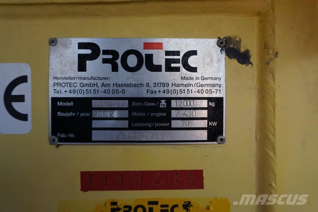 Protec Boxer 111 Rulli monotamburo