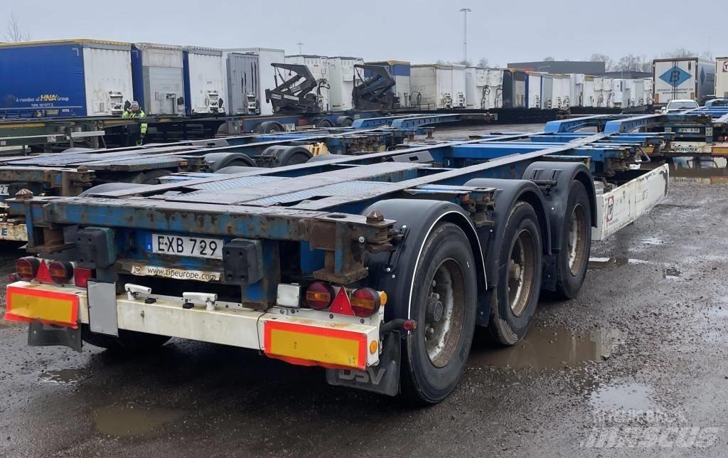Krone Krone SDC27 Semirimorchi portacontainer