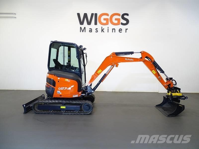 Kubota U 27-4 Miniescavatori