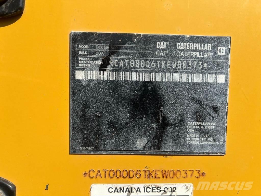 CAT D6 LGP Dozer cingolati