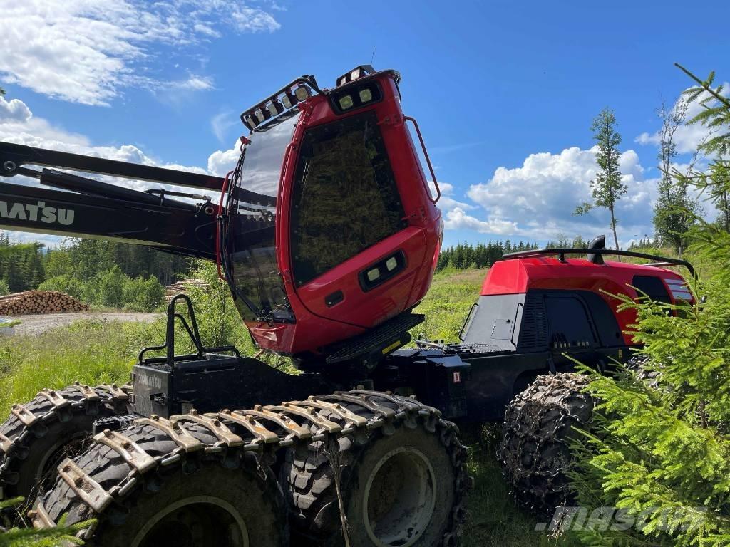 Komatsu 931 XC Abbattitrici, Disboscatrici
