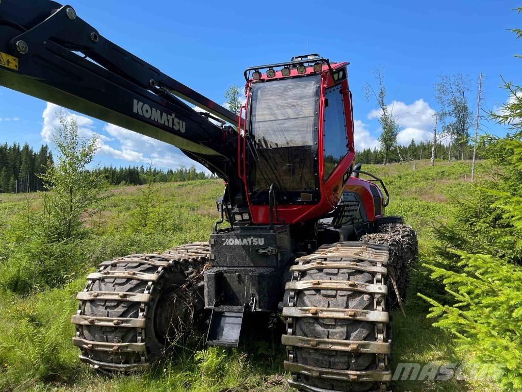 Komatsu 931 XC Abbattitrici, Disboscatrici