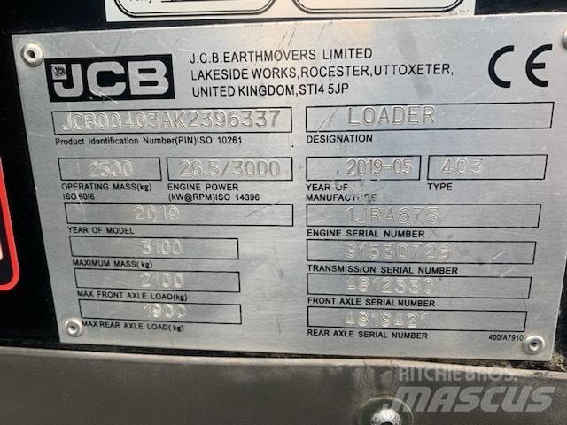 JCB 403 Pale gommate
