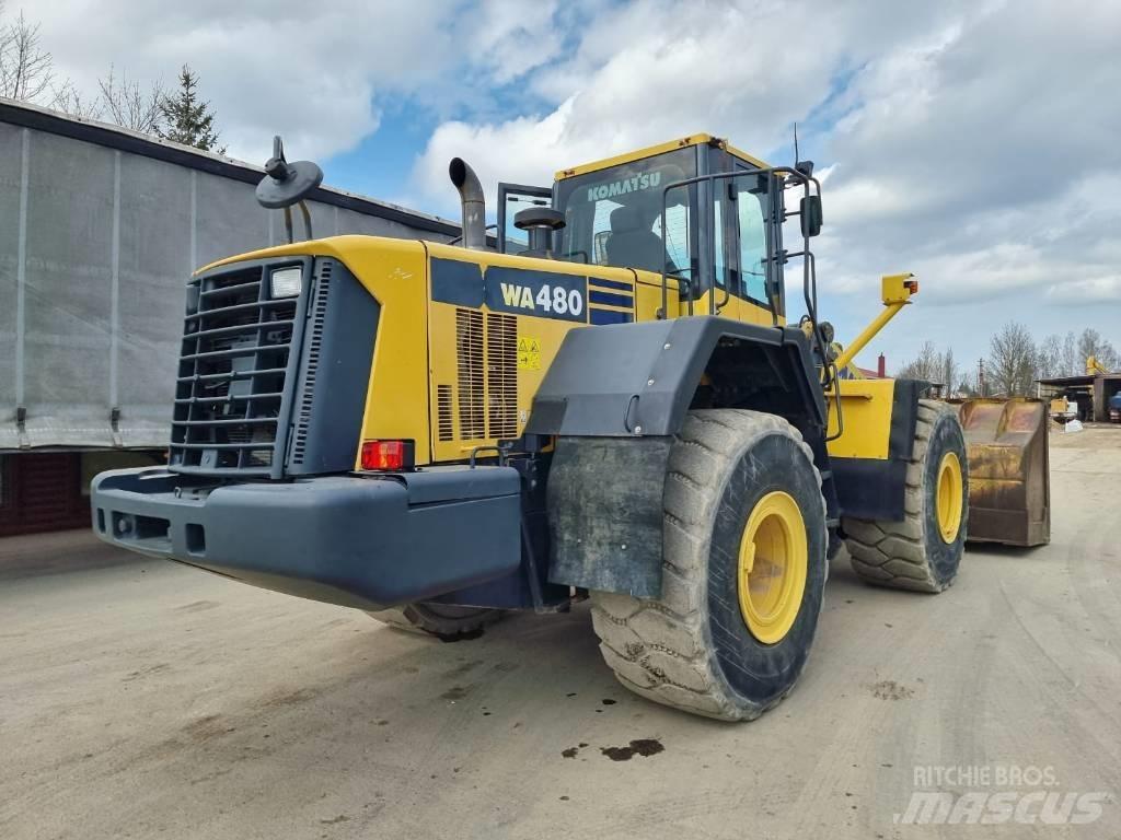 Komatsu WA 480-6 Pale gommate