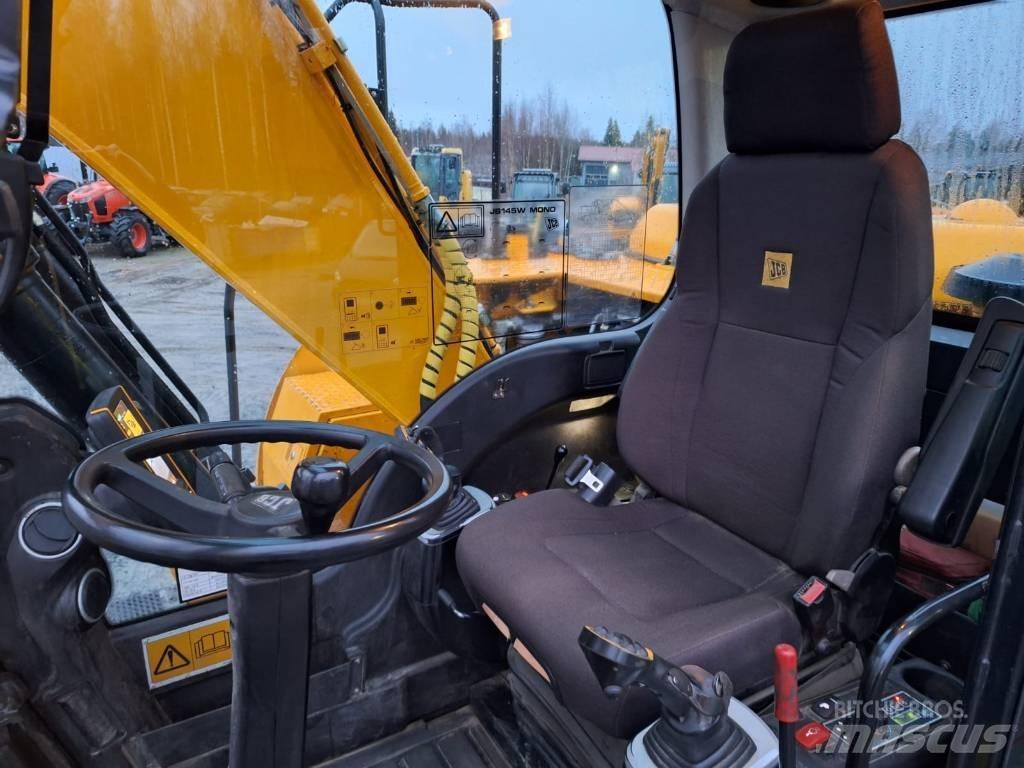 JCB JS 145 W Escavatori gommati