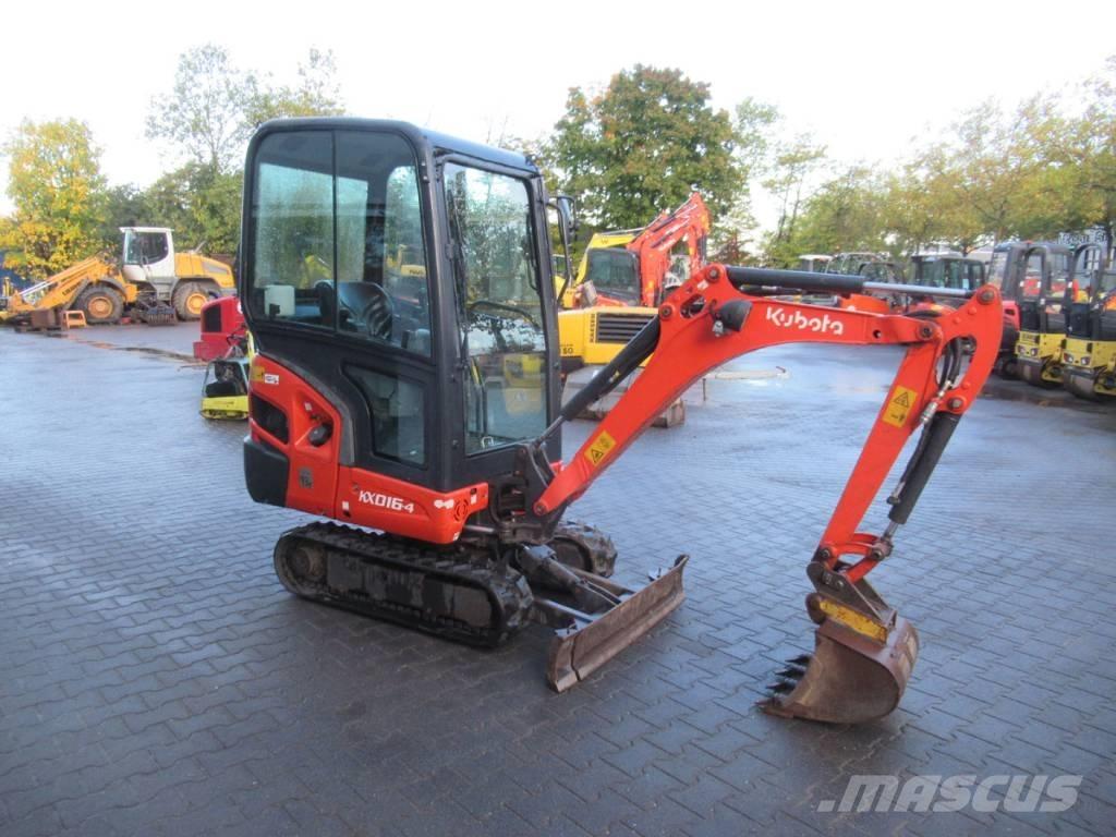 Kubota KX 016-4 Miniescavatori