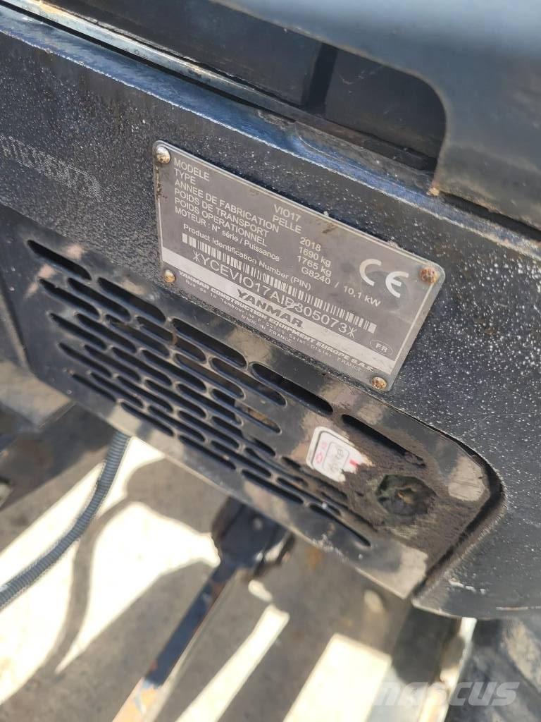 Yanmar Vio 17 U Miniescavatori