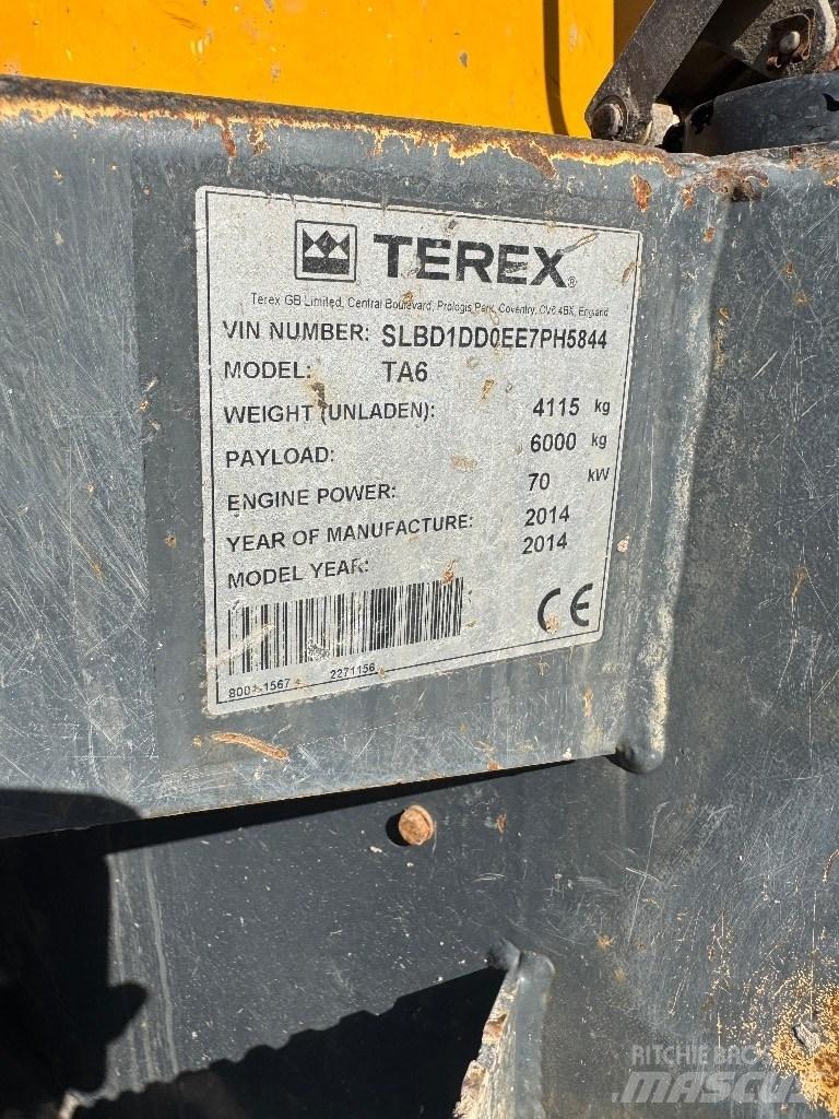 Terex TA 6 Mini dumper