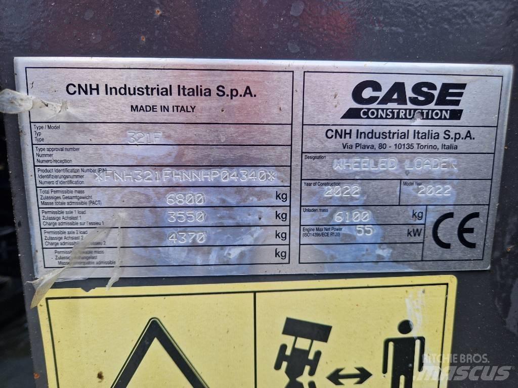CASE 321 F Pale gommate