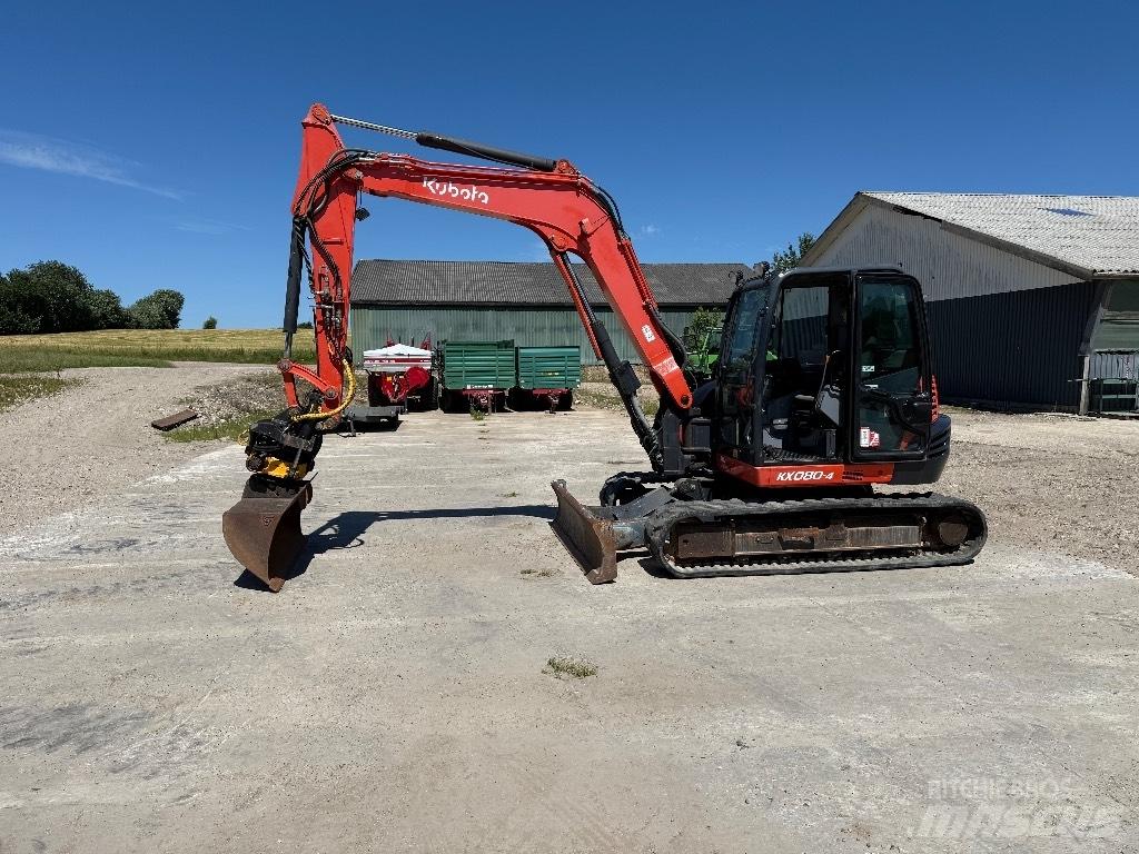Kubota KX080-4 Escavatori medi 7t - 12t