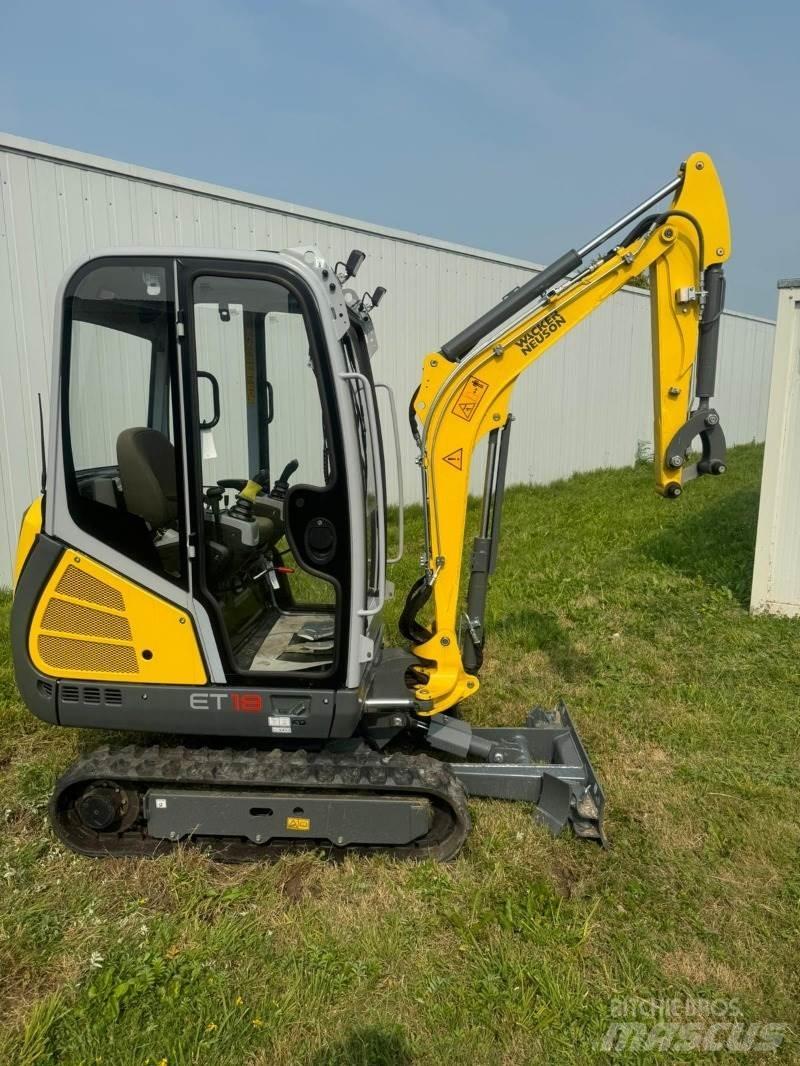 Wacker ET 18 Miniescavatori