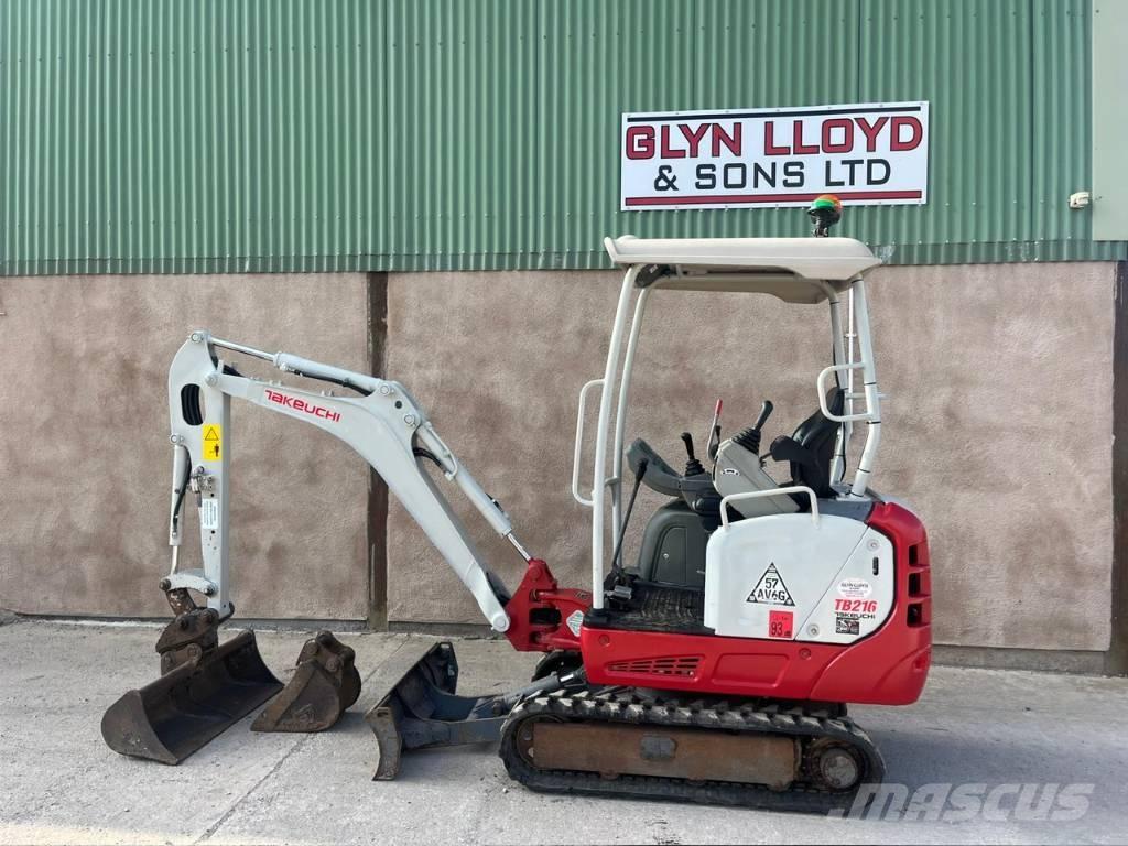Takeuchi TB 216 Miniescavatori