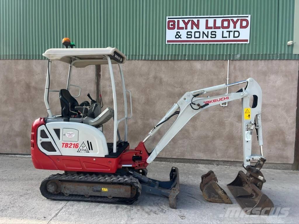Takeuchi TB 216 Miniescavatori