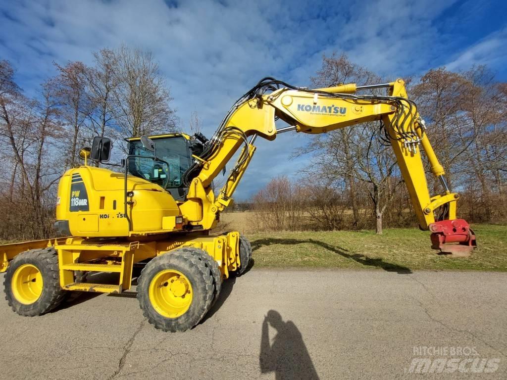 Komatsu PW 118 MR -8 Escavatori gommati