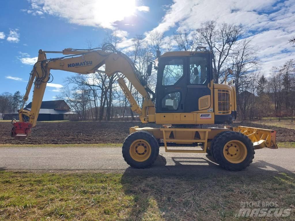 Komatsu PW 118 MR -8 Escavatori gommati