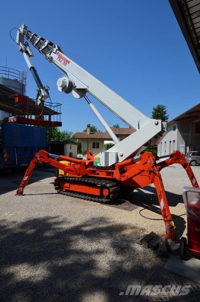 Palazzani TSJ 38 Piattaforme cingolate, Piattaforme a ragno e Montacarichi