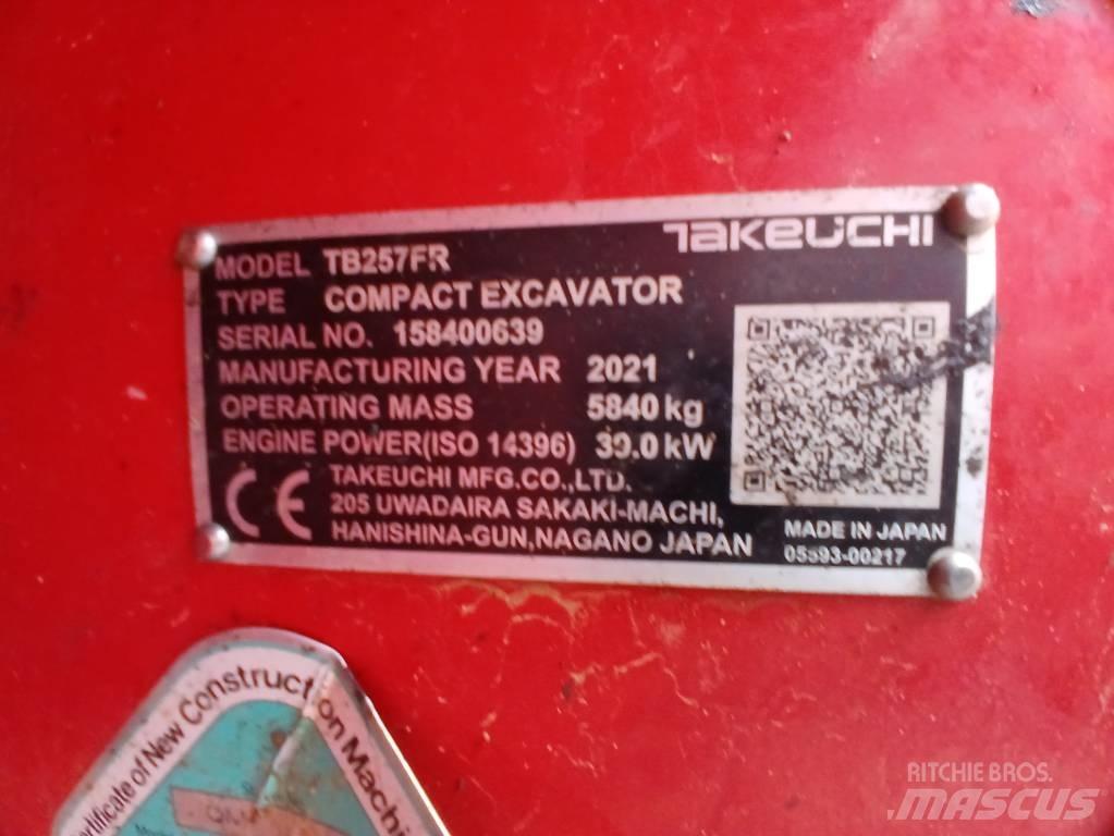 Takeuchi TB 257 FR Miniescavatori