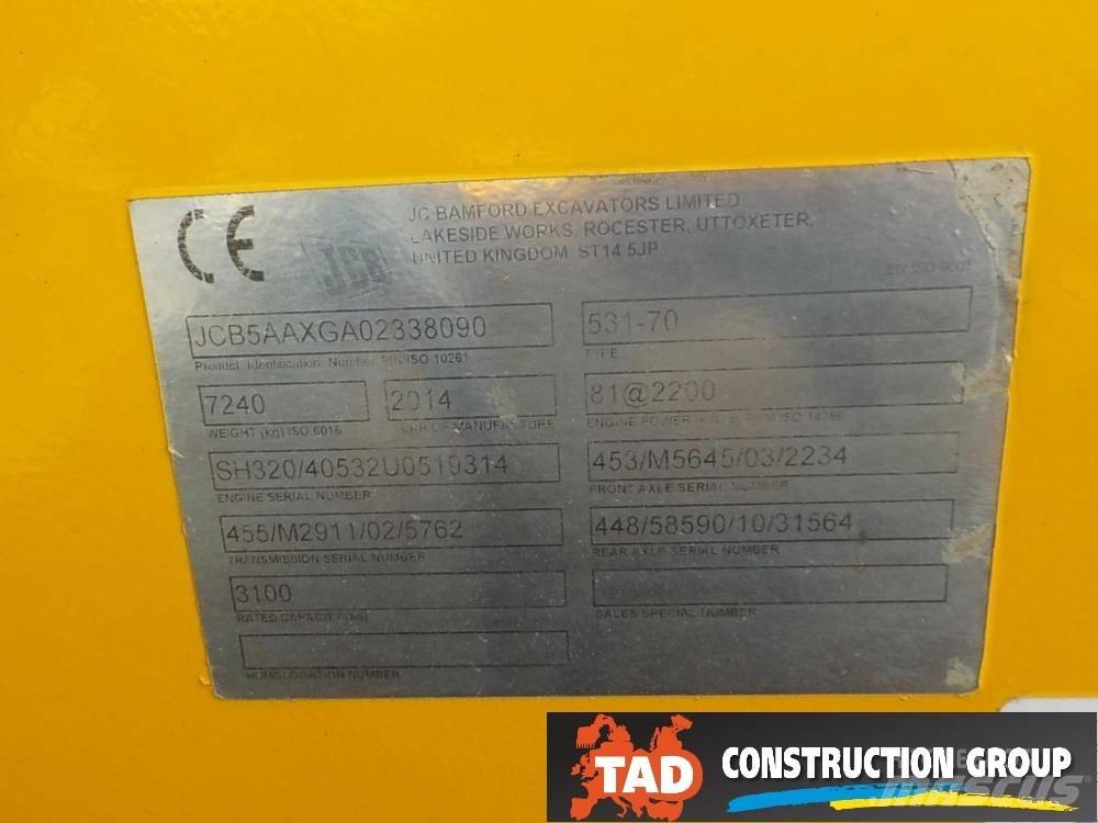 JCB 531-70 Sollevatori telescopici