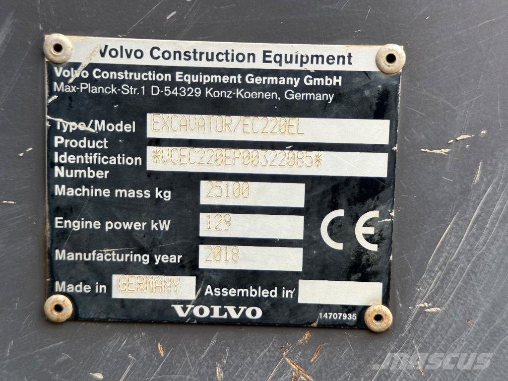 Volvo EC 220 EL Escavatori cingolati