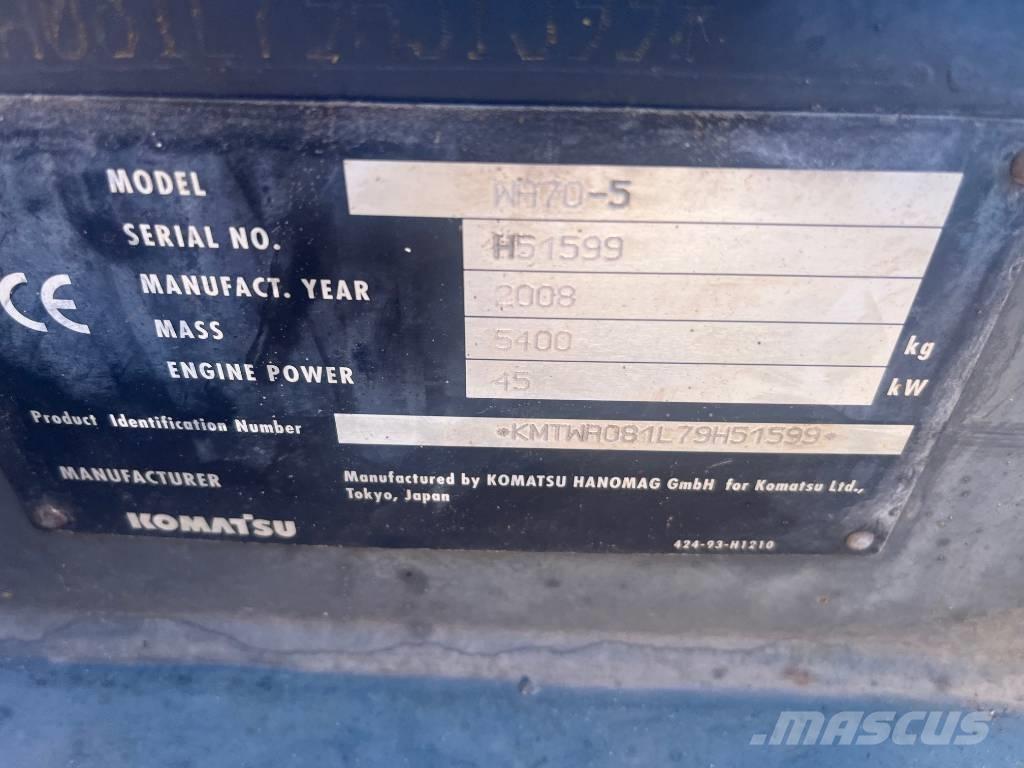 Komatsu WA 70-5 Mini pale