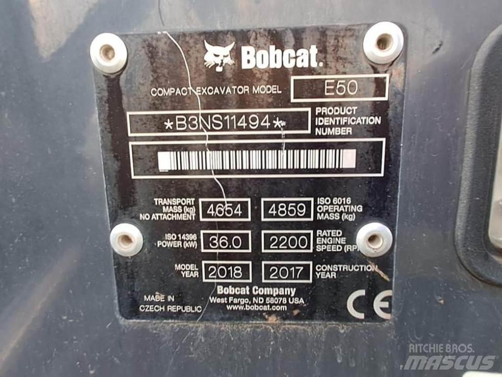 Bobcat E50 Miniescavatori