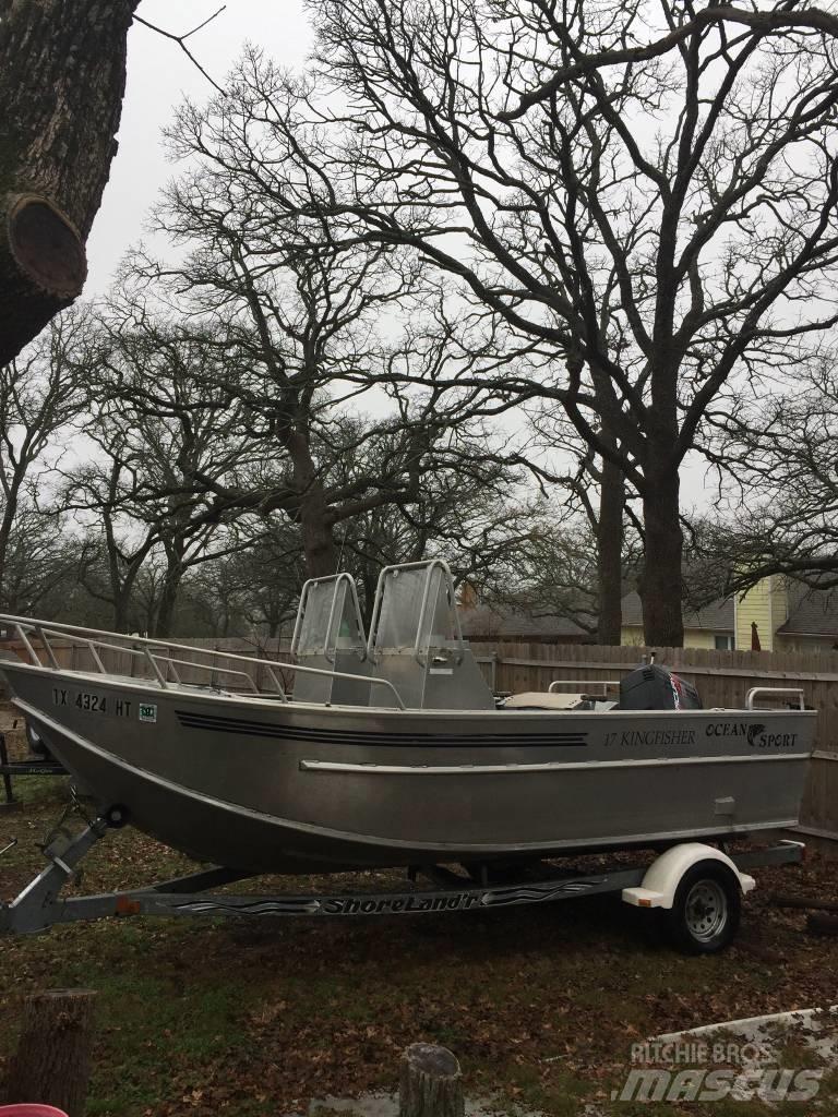  Kingfisher 17' Barche da lavoro, chiatte e pontoni