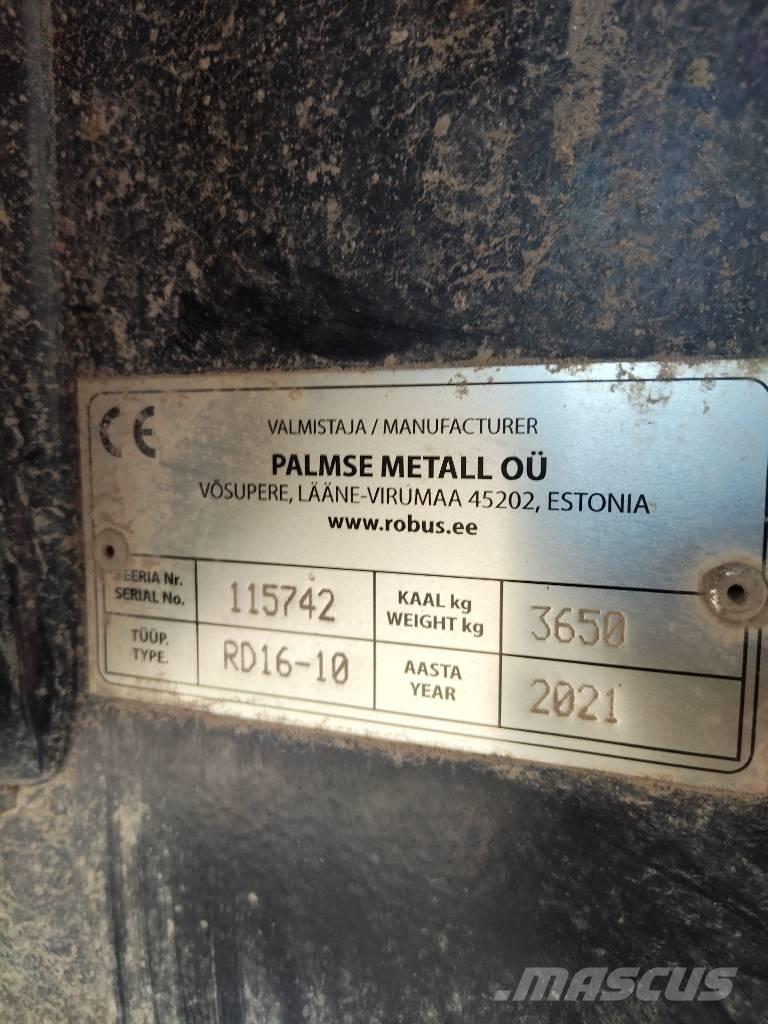 Robus RD16-10 Hardox Rimorchi ribaltabili