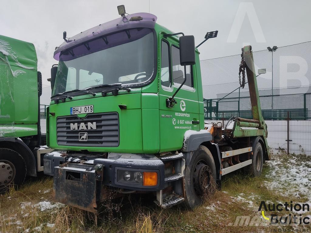 MAN 18.284 Camion con cassone scarrabile