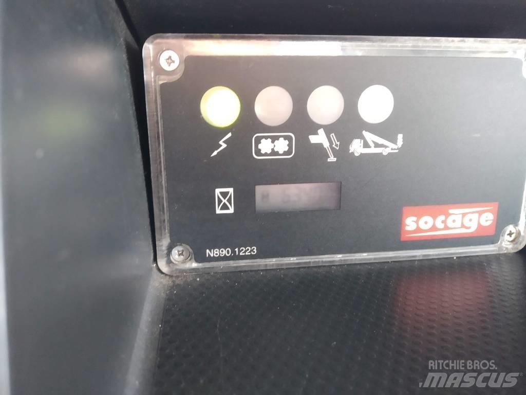 Socage APACHE DA22 Piattaforme autocarrate