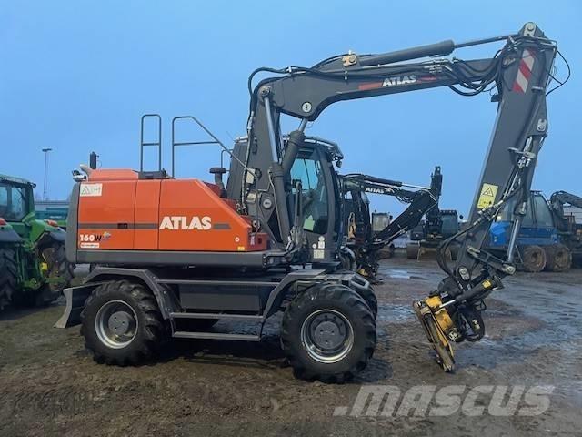 Atlas 160 W Escavatori gommati