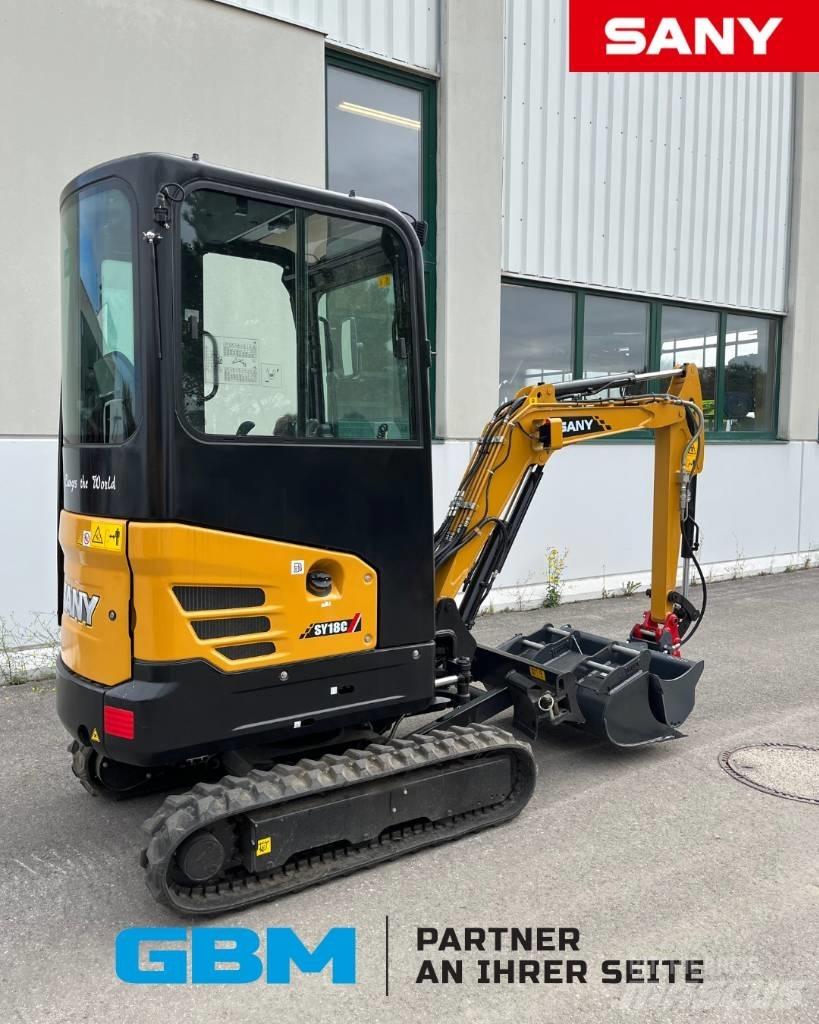 Sany SY 18 C Miniescavatori