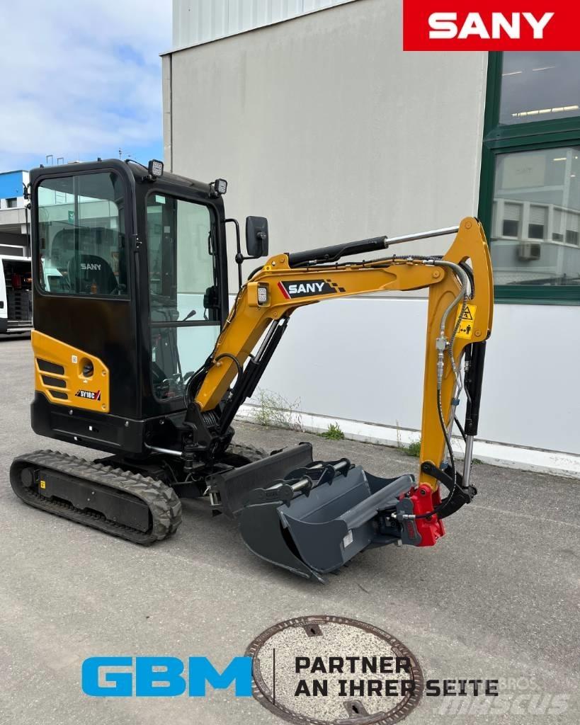 Sany SY 18 C Miniescavatori