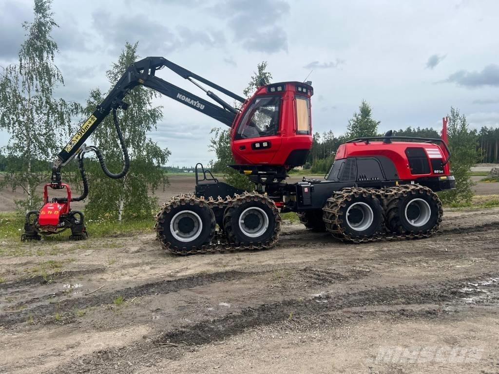 Komatsu 951 XC Abbattitrici, Disboscatrici