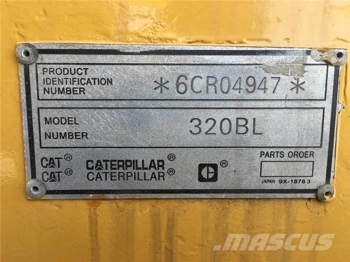 CAT 320 B L Escavatori cingolati