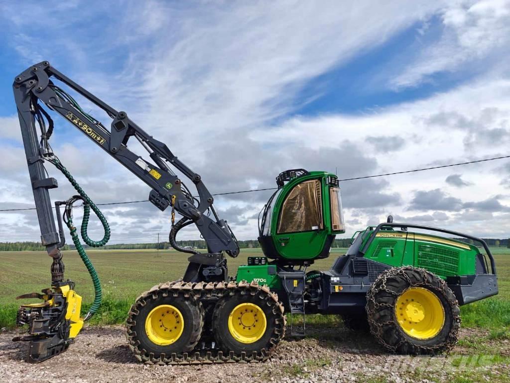 John Deere 1170 G Abbattitrici, Disboscatrici