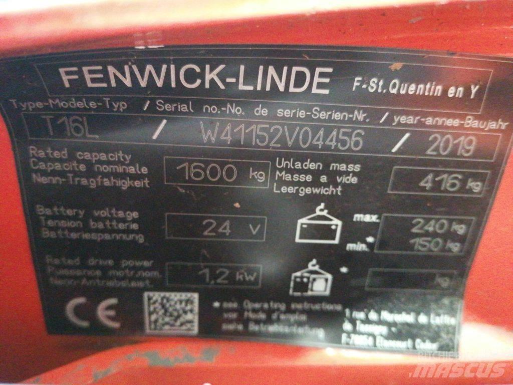 Linde T16L Transpallet manuale