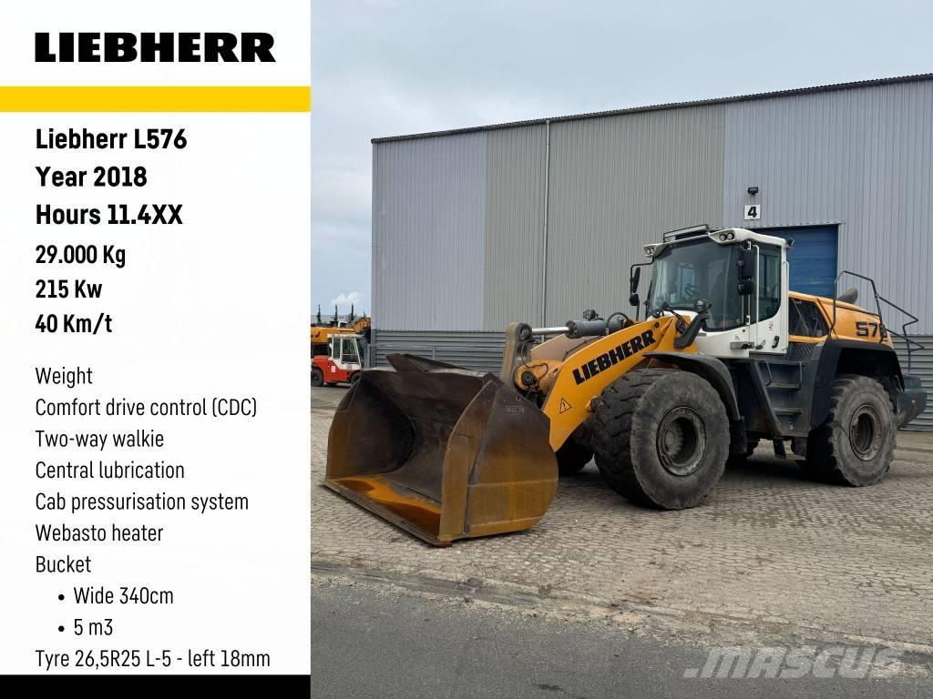 Liebherr L576 Pale gommate