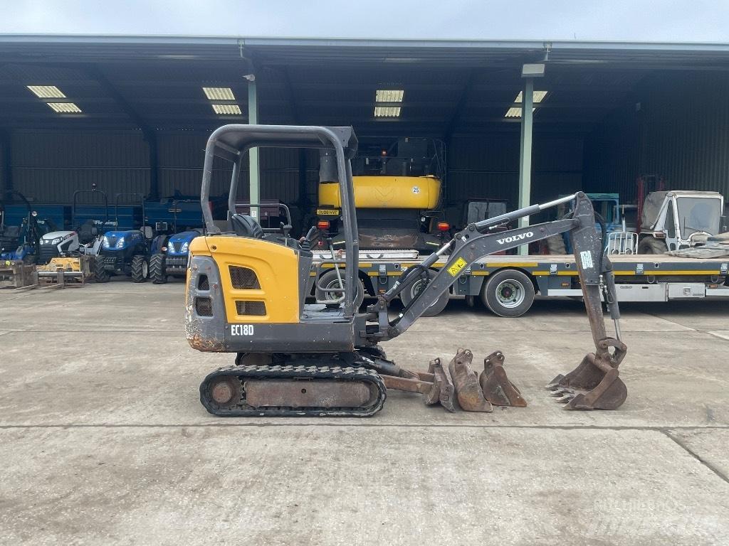 Volvo EC 18 Miniescavatori