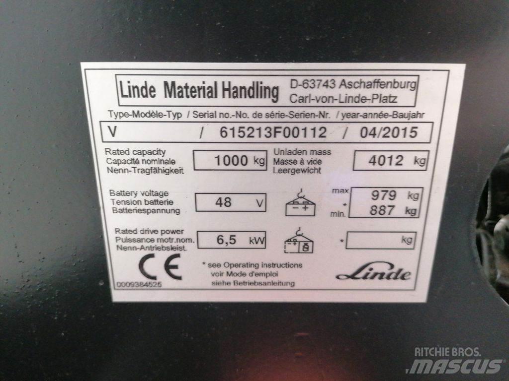 Linde V-48 Commissionatore basso livello