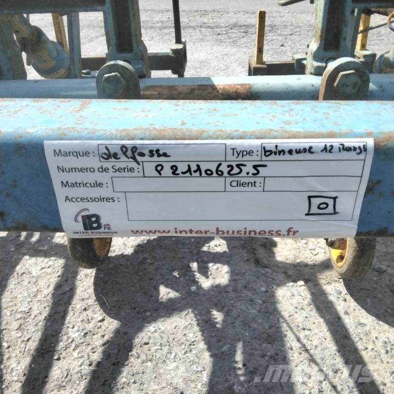  DELFOSSE 12 RANGS Altre macchine e accessori per l'aratura