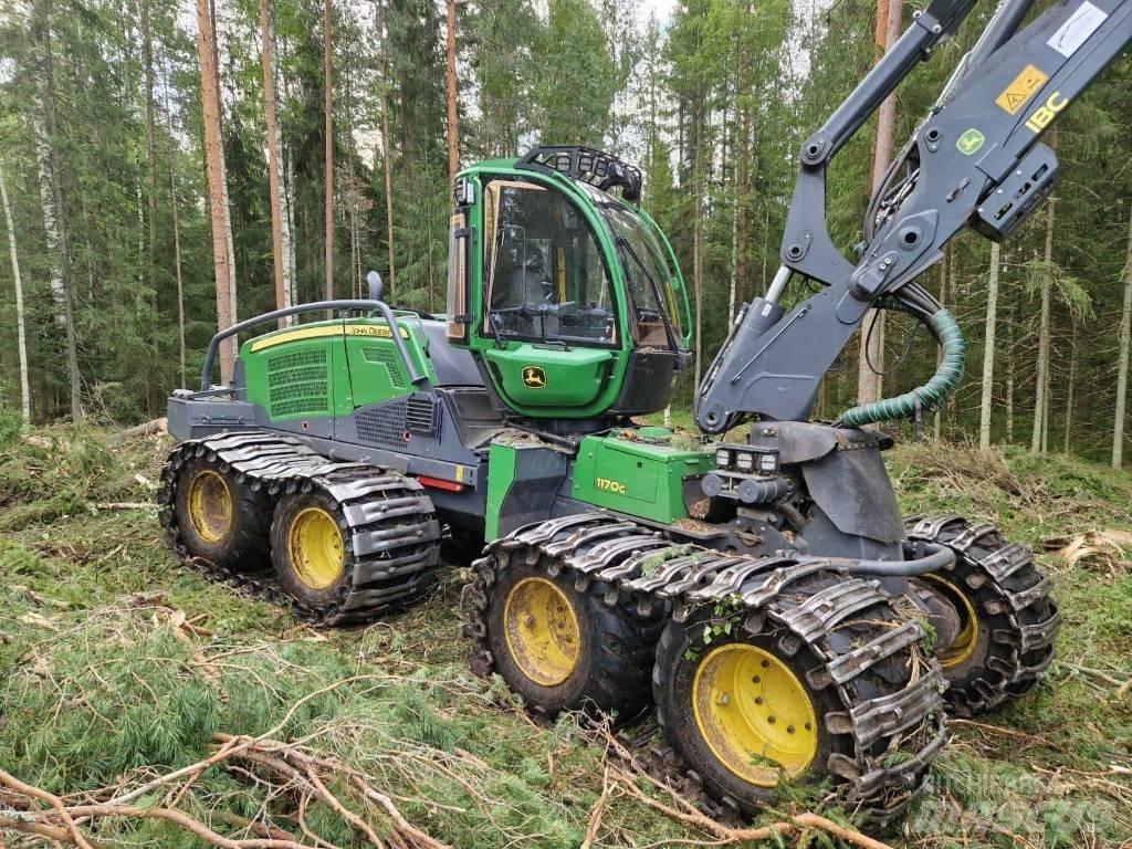 John Deere 1170 G Abbattitrici, Disboscatrici