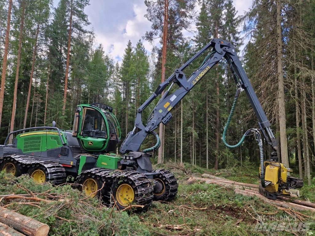 John Deere 1170 G Abbattitrici, Disboscatrici